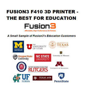 Fusion3 F410 3D Printer for Education