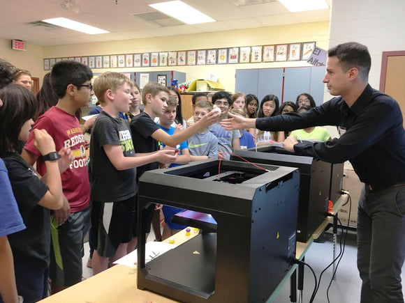 Fairfax County students get a 3D lesson in printing