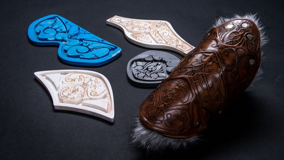 Detailed leather imprinting using a ZMorph Multitool 3D Printer
