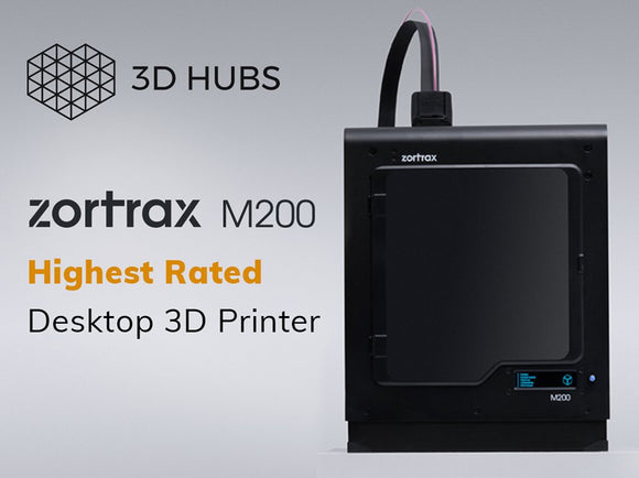 Zortrax M200 Takes Top Honors in Desktop Printers!