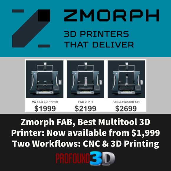 ZMorph FAB Multi-Tool 3D Printers