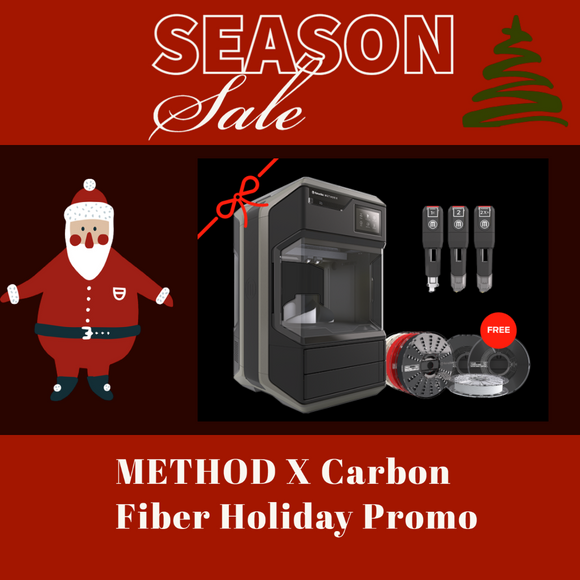 MakerBot METHOD X Carbon Fiber Holiday Promo