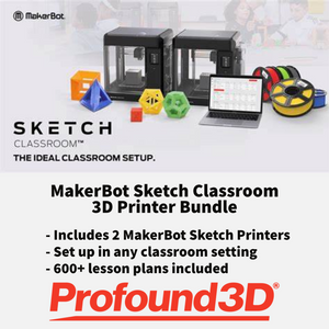 MakerBot Sketch Classroom 3D Printer Bundle