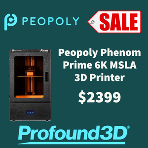 On Sale! Peopoly Phenom Prime 6K MSLA 3D Printer