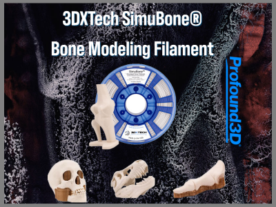 3DXTECH SIMUBONE BONE MODELING FILAMENT