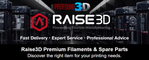 Raise3D Premium Filaments & Spare Parts