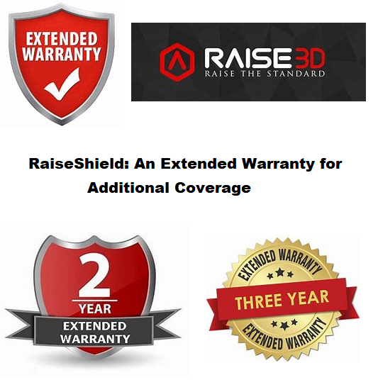 Raise3D RaiseShield Extended Warranties
