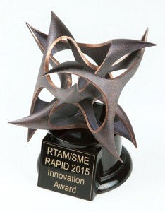 Afinia Wins RAPID 2015 Exhibitor Innovation Award for H800 3D Printer