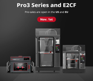 Raise3D E2CF & Pro 3 Series Pre-Sales