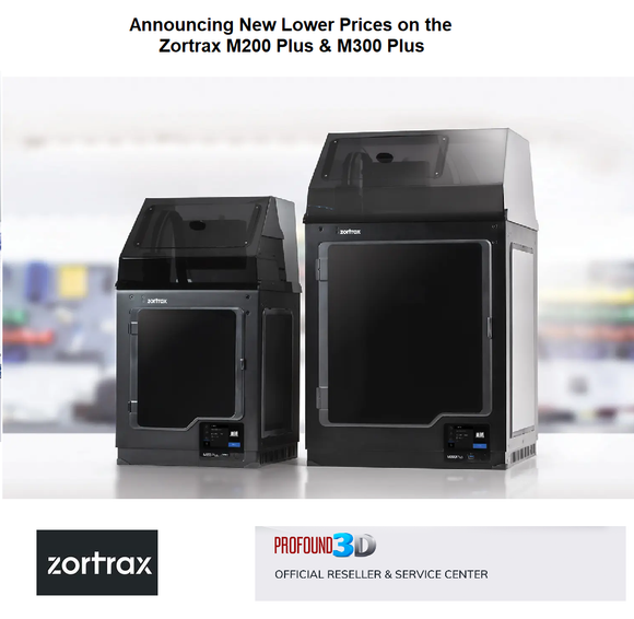 Announcing New Lower Prices on Zortrax 3D Printers