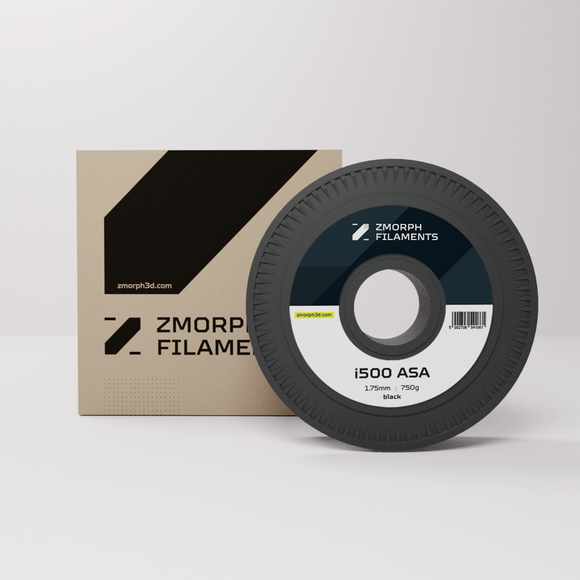 Zmorph 1.75mm ASA Filament - Black - 750g Spool for i500