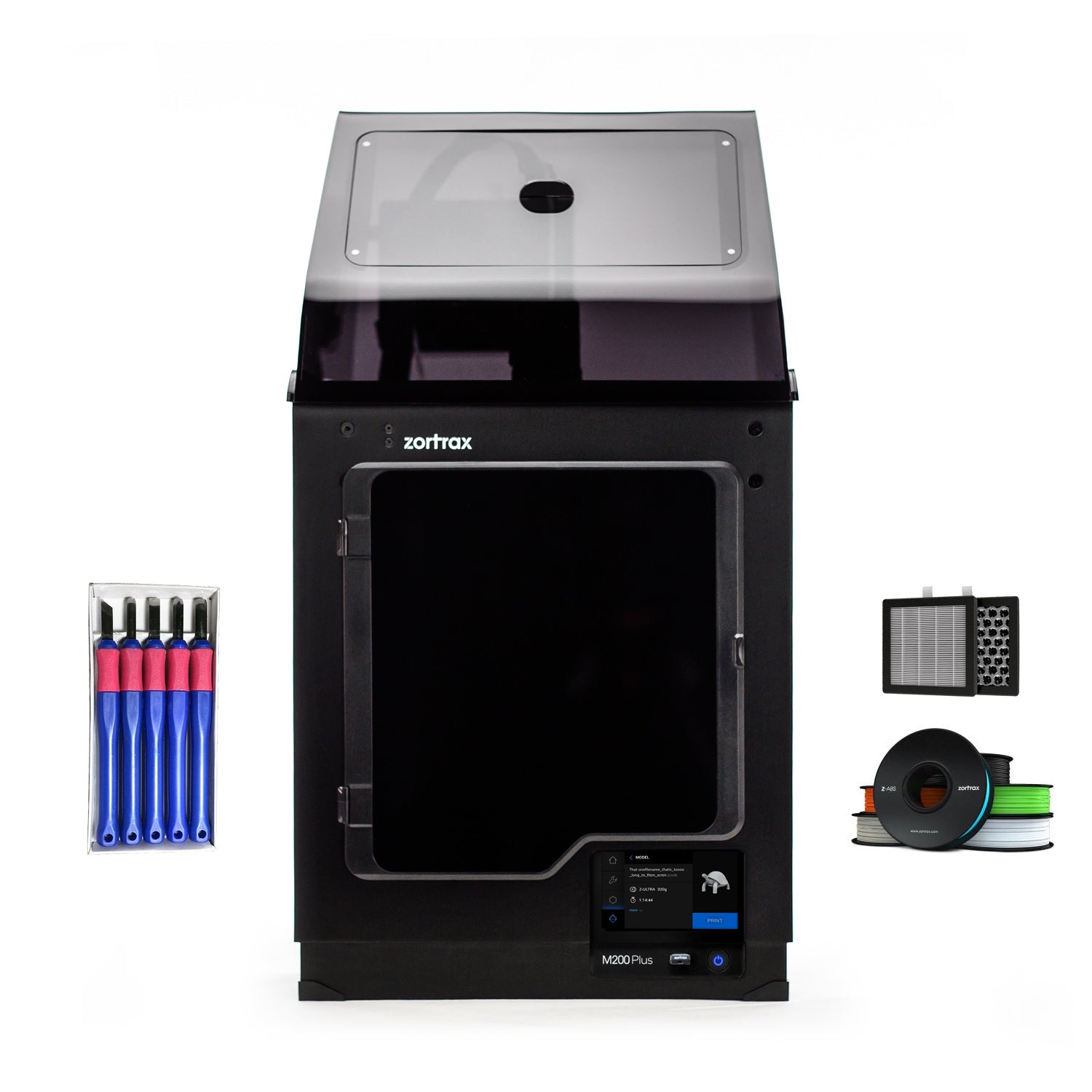 Zortrax M200 Plus 3D Printer Bundle with Air Filter – Profound3D